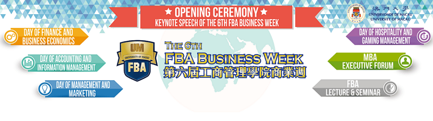 The 6th FBA Business Week 第六屆工商管理學院商業週